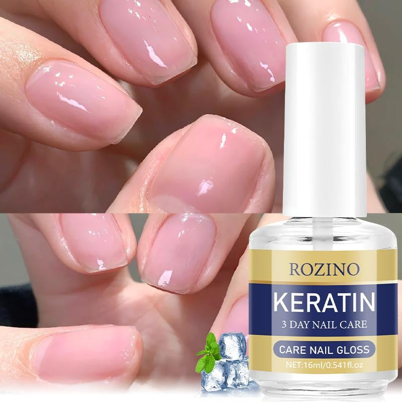 [3 bottles]ROZINO 3 Days Nail Care - Keratin Amino Acid Formula for Superior Nail Nourishment.CARE/MOISTURIZING/keratin