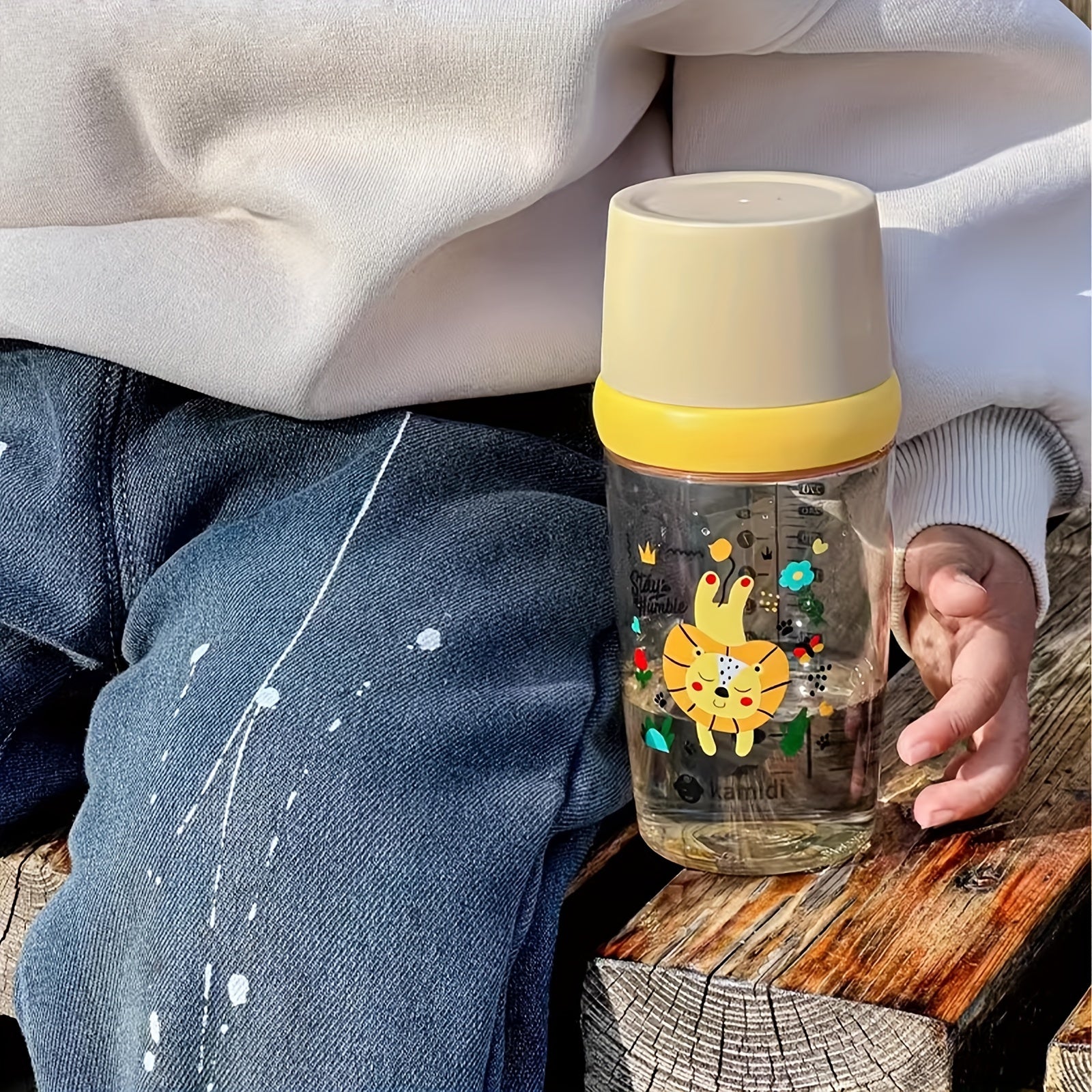 1 PPSU Material Baby Bottle, Perfect Gift for Boys and Girls on Christmas, Halloween, Thanksgiving, New Year's Day, Valentine's Day - 8oz\u002F10oz