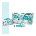 400 Count (4 Packs of 100), Sensitive Skin Baby Wipes, Fragrance-Free