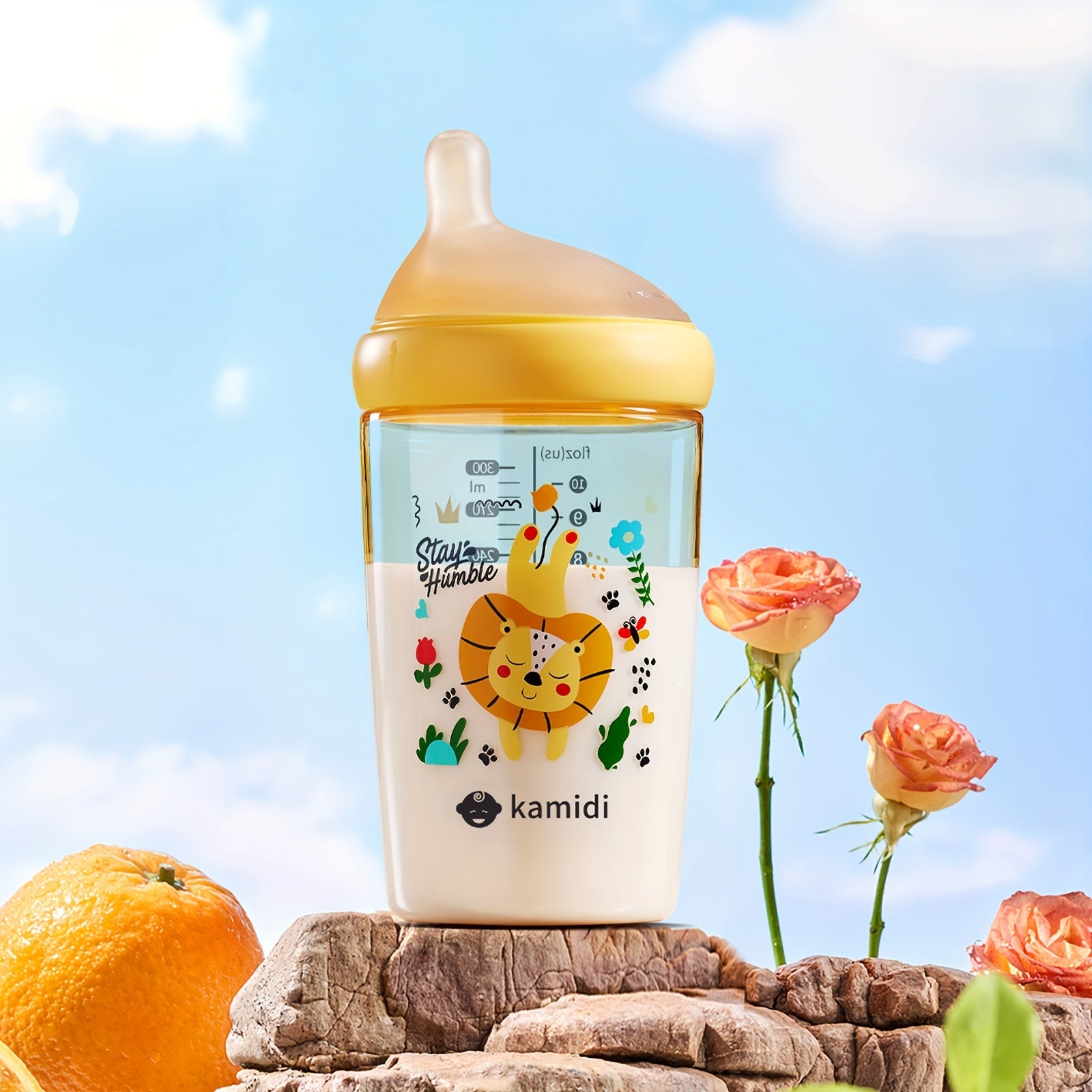 1 PPSU Material Baby Bottle, Perfect Gift for Boys and Girls on Christmas, Halloween, Thanksgiving, New Year's Day, Valentine's Day - 8oz\u002F10oz