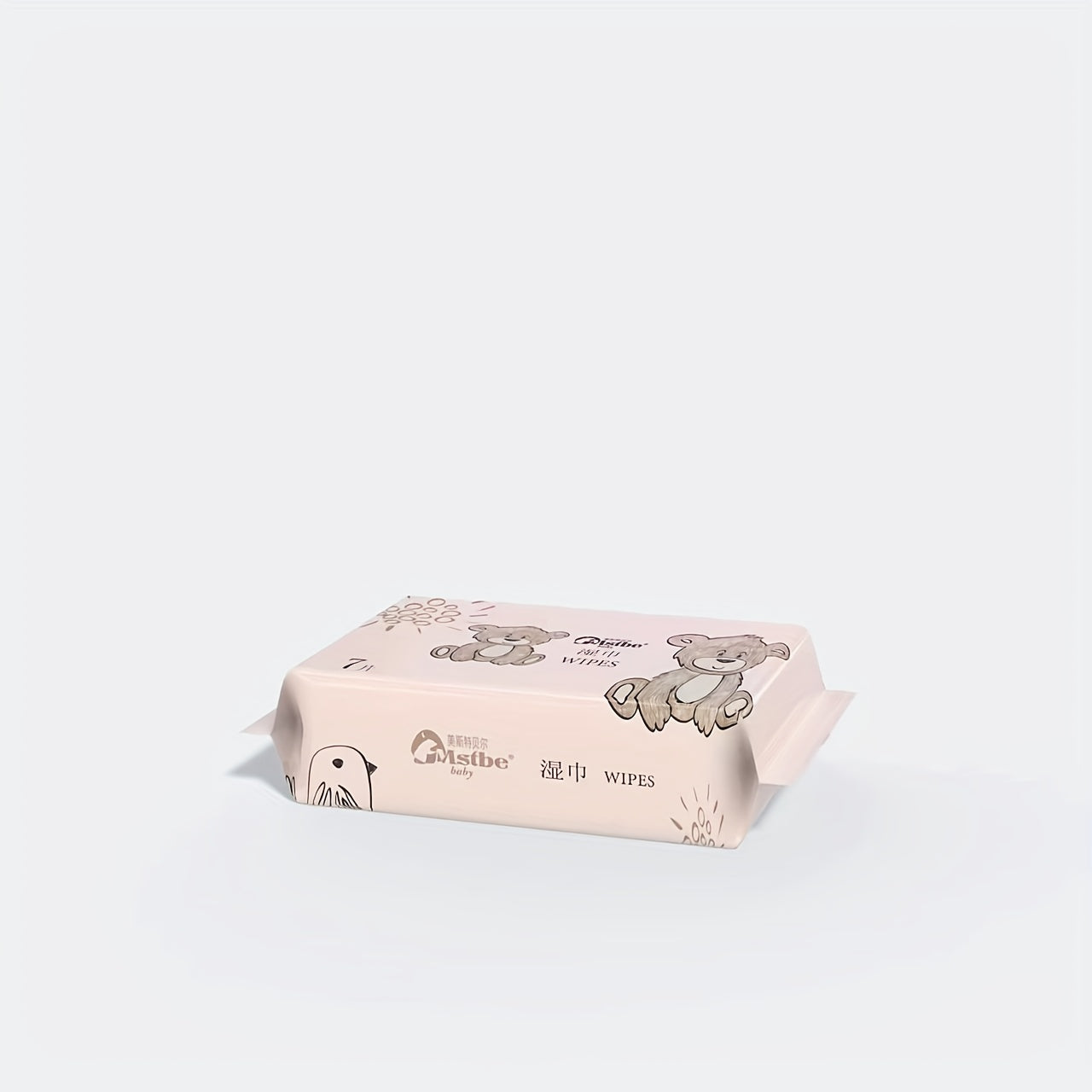 3 Mentions, 30 Packs, a Total of 210pcs of Portable Mini Wipes, Cute Bear Model, Personal Cleaning, Clean And Moisturizing, Use at Any Time, Hand Wipe