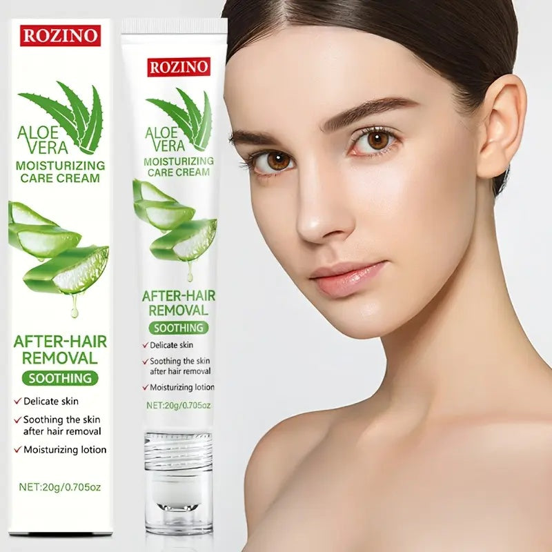 Rozino Aloe Vera Post-Hair Removal Cream: Soothing, Moisturizing for Smooth Skin