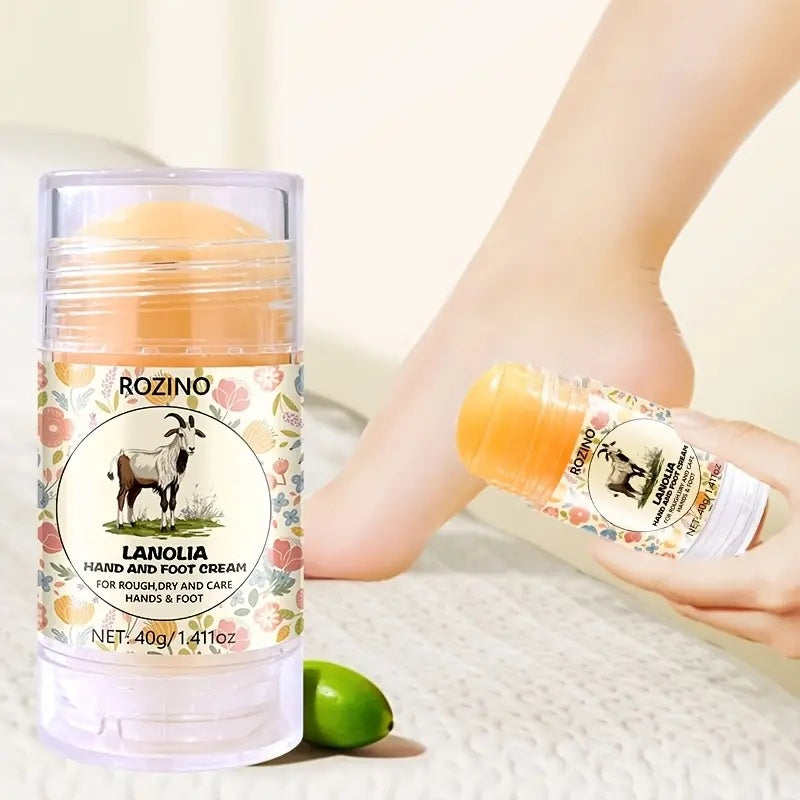 ROZINO Lanolia Hand and Foot Cream, Hand and Foot Moisturizing Cream —— Rejuvenating and Hydrating Care Cream, Deep Skin Hydrating Cream, Suitable for Dry and Cracked Skin