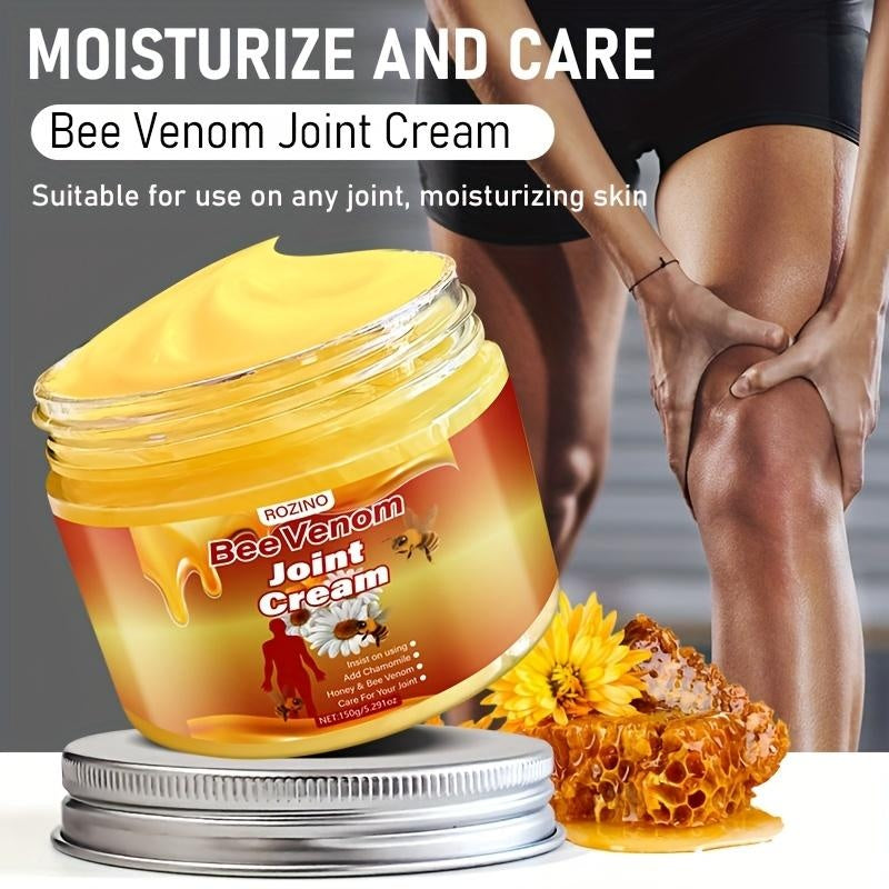 Rozino Powered by Bee Venom! Rozino Joint Cream, Moisturize & Revitalize Joint Skin